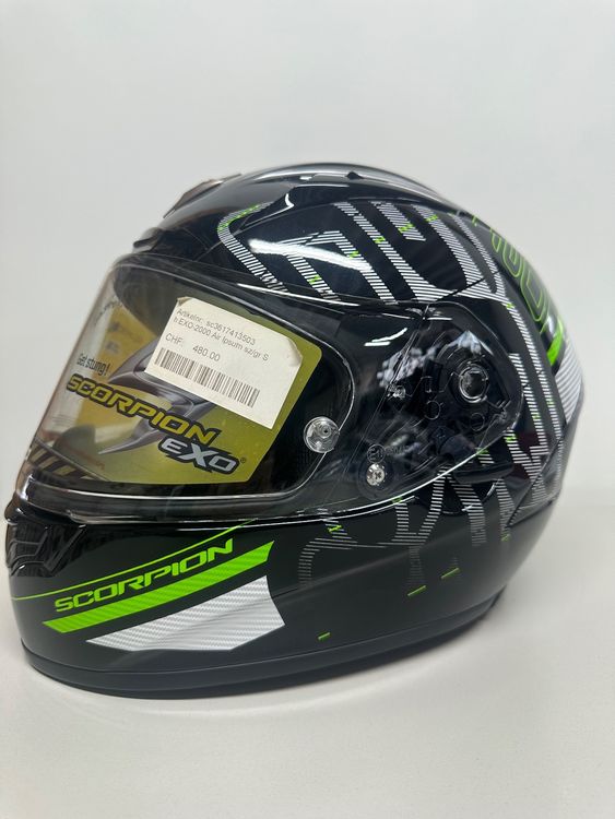 Casques & visières: Scorpion Exo-2000 Air ipsum Gr.S (56cm) – Neuf avec emballage d'origine à Schänis par alegra8853 1