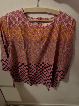 Lieblingsstück Bluse Grösse 38 – gemustert, 3/4-Arm