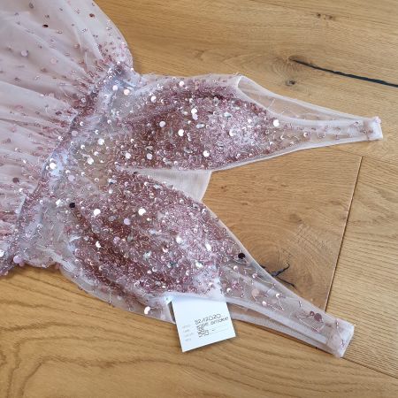 Abendkleid Sommerkleid in altrose (ungetragen)