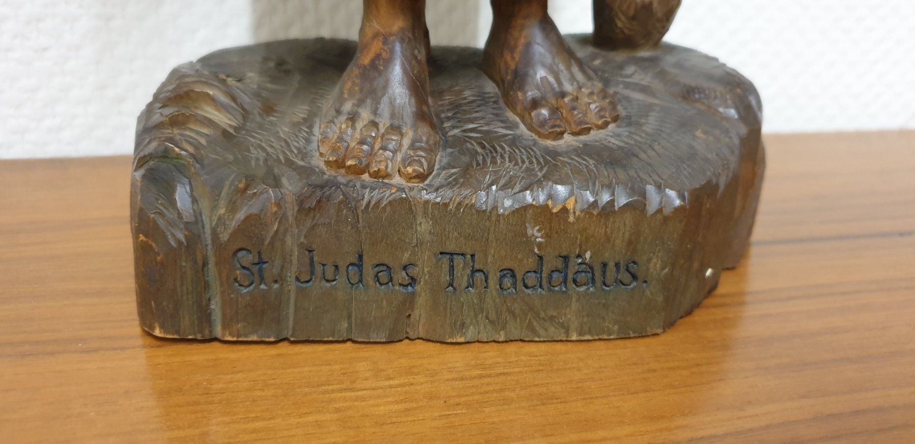 Skulpturen & Statuen: Holzfigur, Heiligenfigur St. Judas Thaddäus – Gebraucht aus Emmen von Brockofsky 3