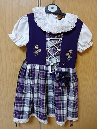 Dirndl Mädchen Gr. 98