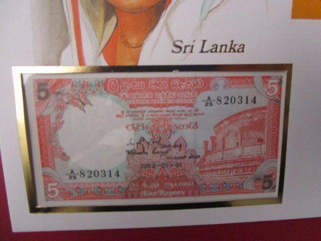 Banconote: Notenbrief Sri Lanka – Nuovo e nell'imballaggio originale da Luzern venduto da Horoskop1 1