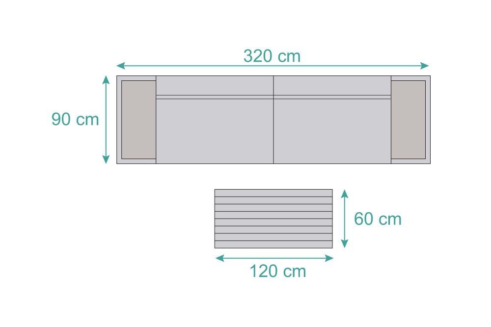 Sofas: Outdoor Loungemöbel wetterfest – Neu und originalverpackt aus Bern von rattan-lounge 4