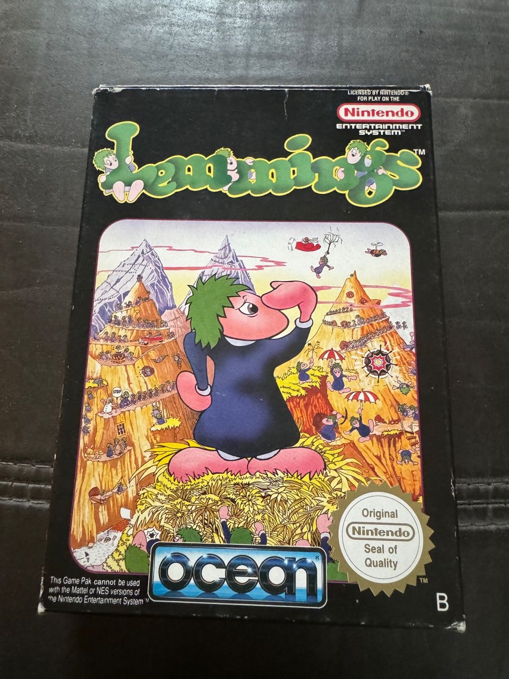 Nintendo Giochi: Lemmings Boite complet Nes Nintendo Original – Usato da Lausanne venduto da sauvezretrogames 1
