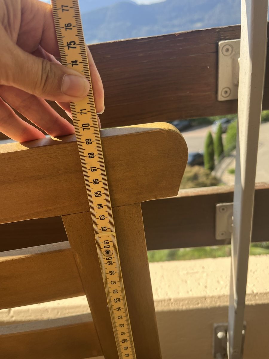 Divani: Garten/Balkon Sofa Liege Holz   – Usato da Weggis venduto da Taisvis 9