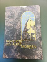 Prospekt / Palace Hotel Des Alpes Mürren Photo E. Gyger 1930
