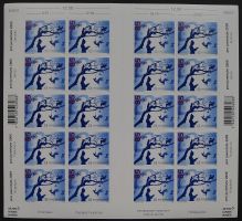 2009, Pro Juventute: J394B Zierbogen postfrisch, Kat: 600.-