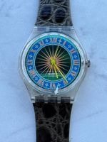Vintage Swatch Uhr, Römisch Zifferblatt ,kleiner  Glasbruch