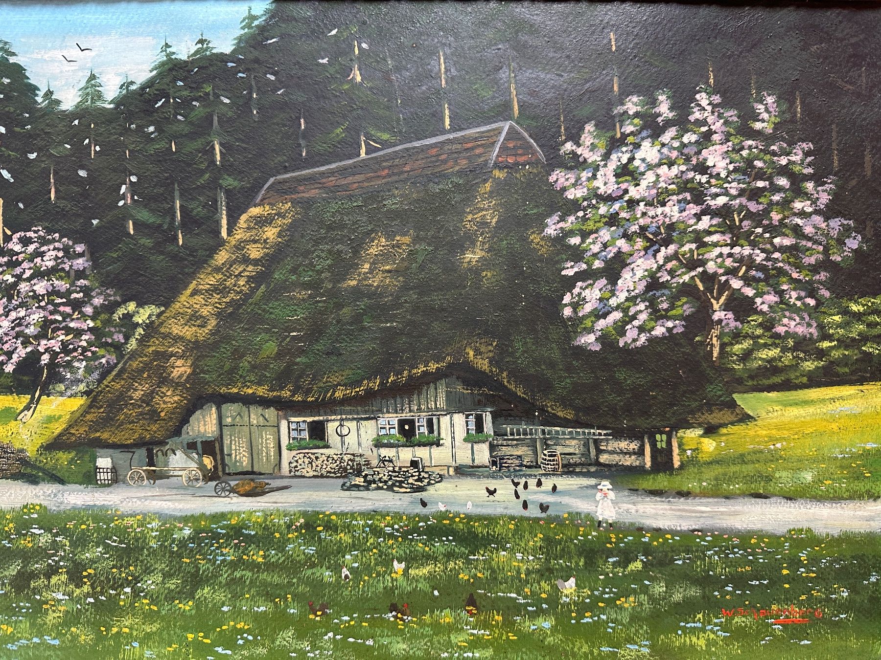 Tableaux: Altes Gemälde Signiert – D'occasion à arlesheim par Art.en1 1