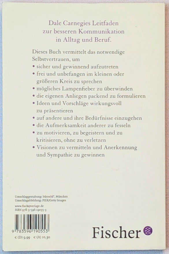 Libri: Besser miteinander reden - Dale Carnegie – Nuovo (secondo la descrizione) da Wängi venduto da ABIZONE-86 1