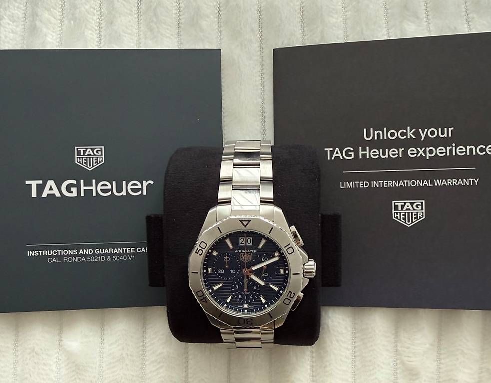 Orologi: TagHeuer Aquaracer Chronograph – Nuovo e nell'imballaggio originale da Zürich venduto da kir_gsf6 3