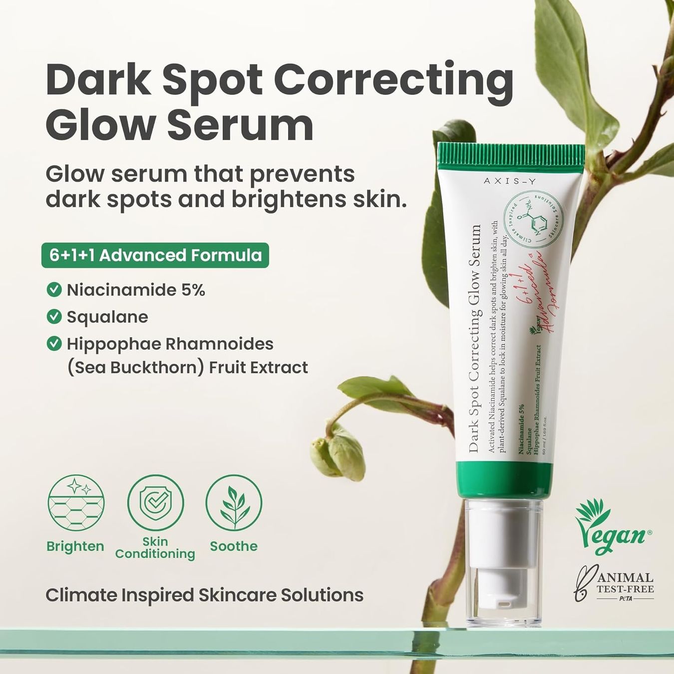 Cura del viso: AXIS - Y - Dark Spot Correcting Glow Serum (50ml) – Nuovo e nell'imballaggio originale da Gebenstorf venduto da EloriaSkin 3