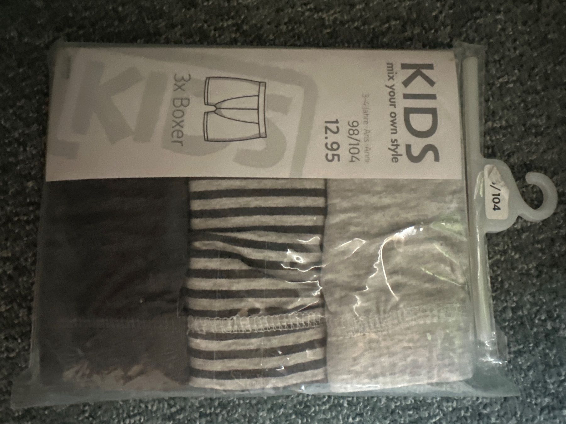 Migros Biancheria intima: Boxershorts Gr 98 neu – Nuovo e nell'imballaggio originale da Baltschieder venduto da YmroBe