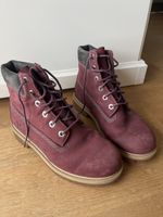 Timberlands Stiefel in bordeaux 