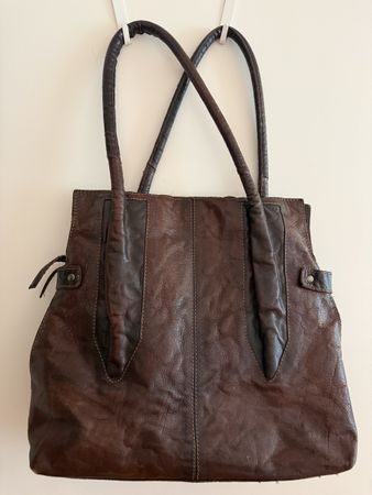 Ledertasche braun Damen gut erhalten 40x30cm