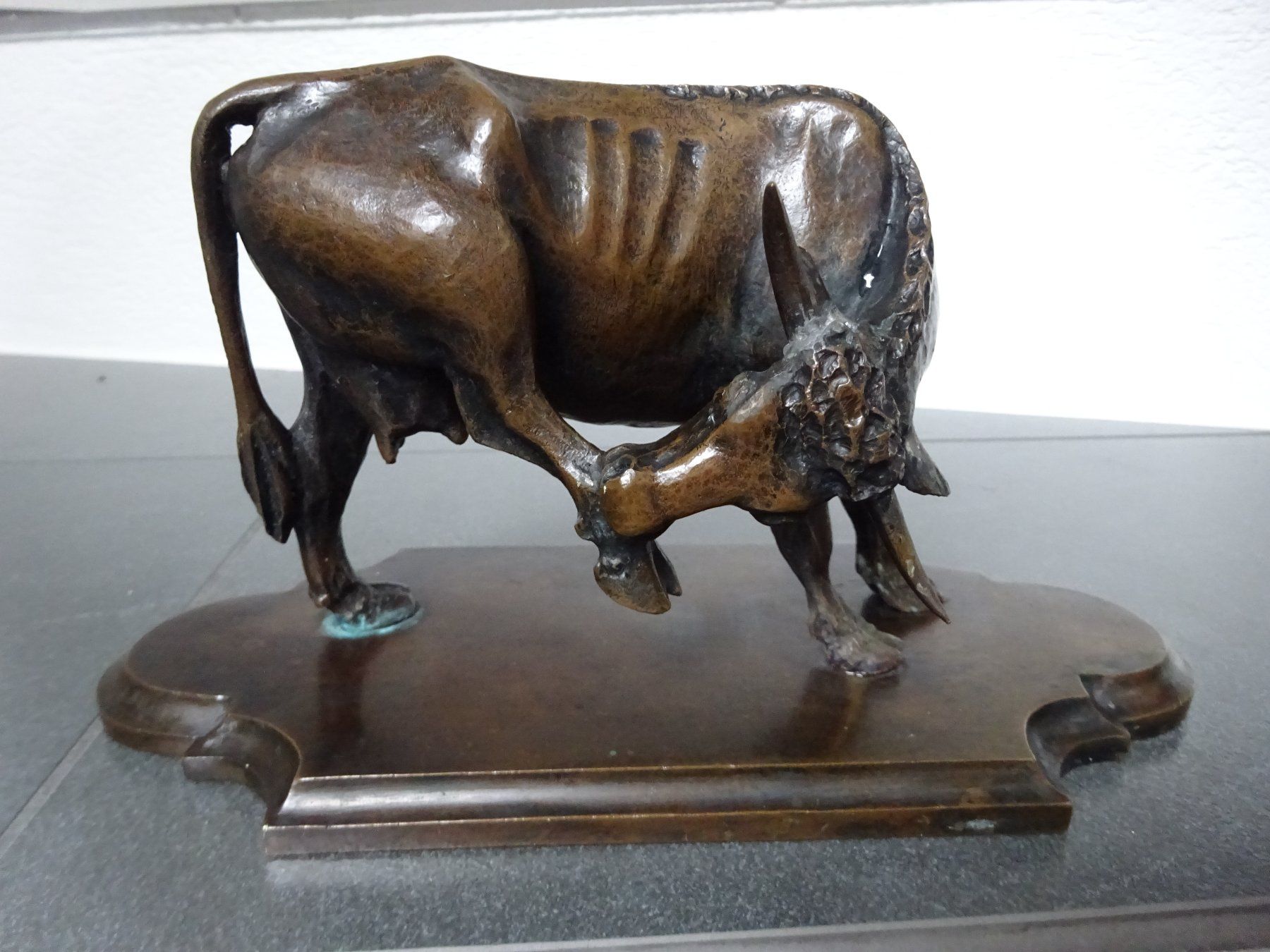 Sculture & Statue: Hochwertige Bronze Kuh – Usato da Esslingen venduto da eintagammeer
