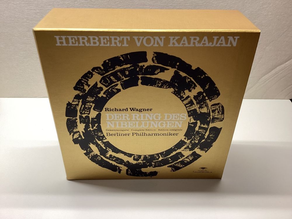 Karajan Ring der Nibelungen Wagner Vinyl Deutsche Grammophon | Kaufen auf  Ricardo