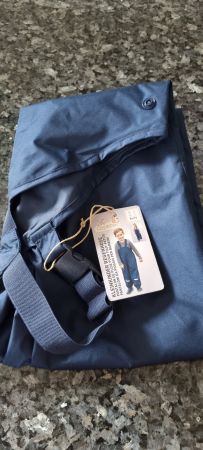 Kinder Regenhose Gr. 86/92 navy blau, winddicht, wasserdicht