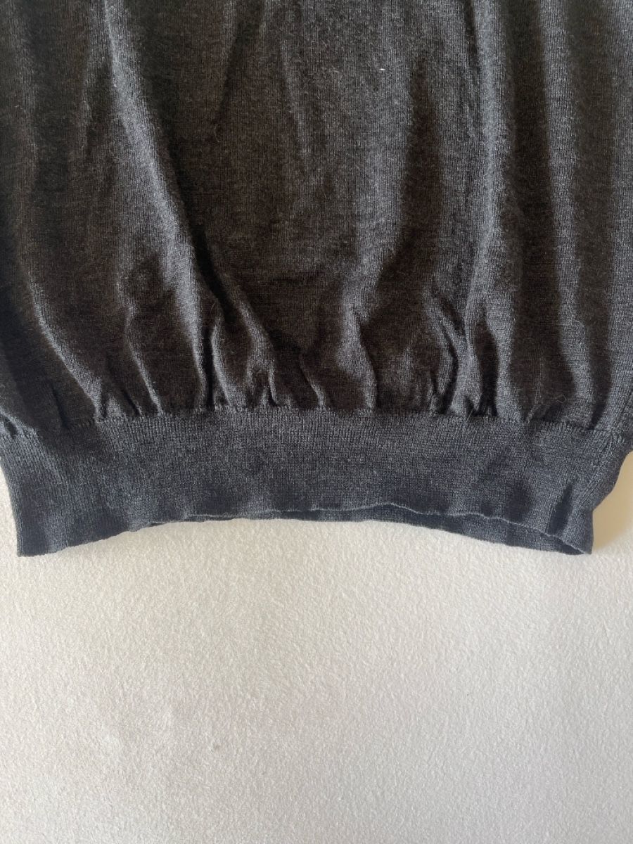Pullover & Sweatshirts: Piattelli Polo Pullover Wolle anthrazit Grösse S – Neu (gemäss Beschreibung) aus Muri b. Bern von Merliner01 1