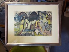 Siegfried REICH AN DER STOLPE 1912-2001 Temerpa sign