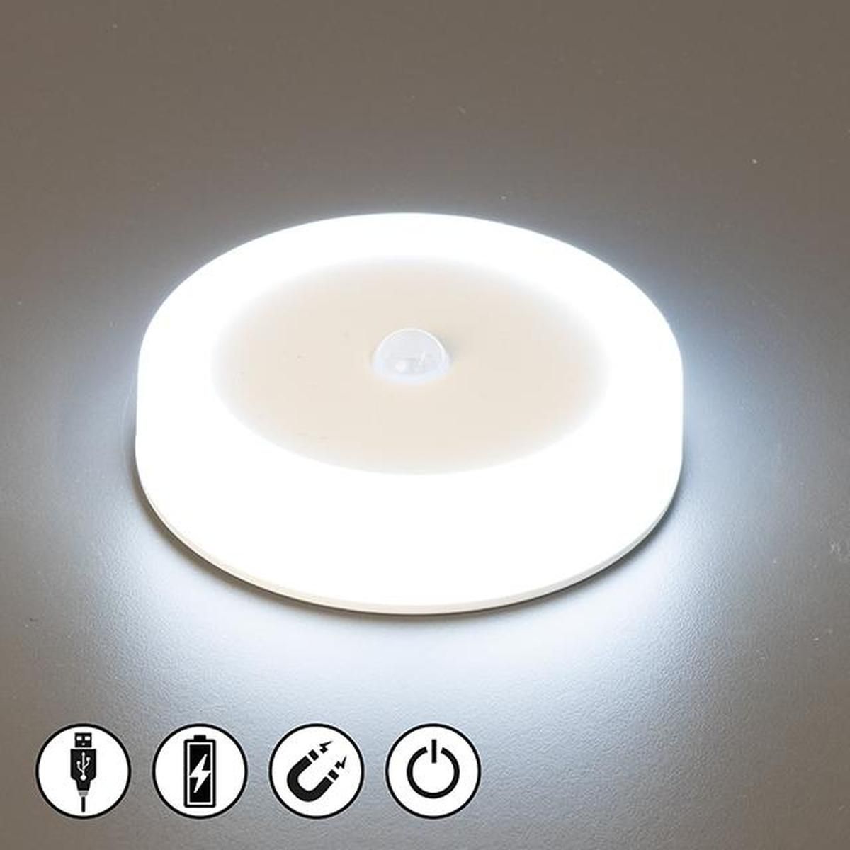 Lampen: LED Unterbauleuchte, Magnet, 9 cm Ø – Neu (gemäss Beschreibung) aus Kreuzlingen von Smart-Light