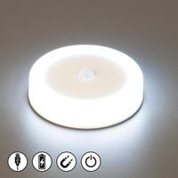LED Unterbauleuchte, Magnet, 9 cm Ø