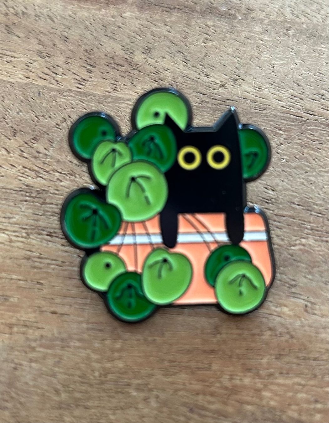Placchette & Badge: Pin Katze Topfpflanze – Nuovo e nell'imballaggio originale da Geneve venduto da vane267