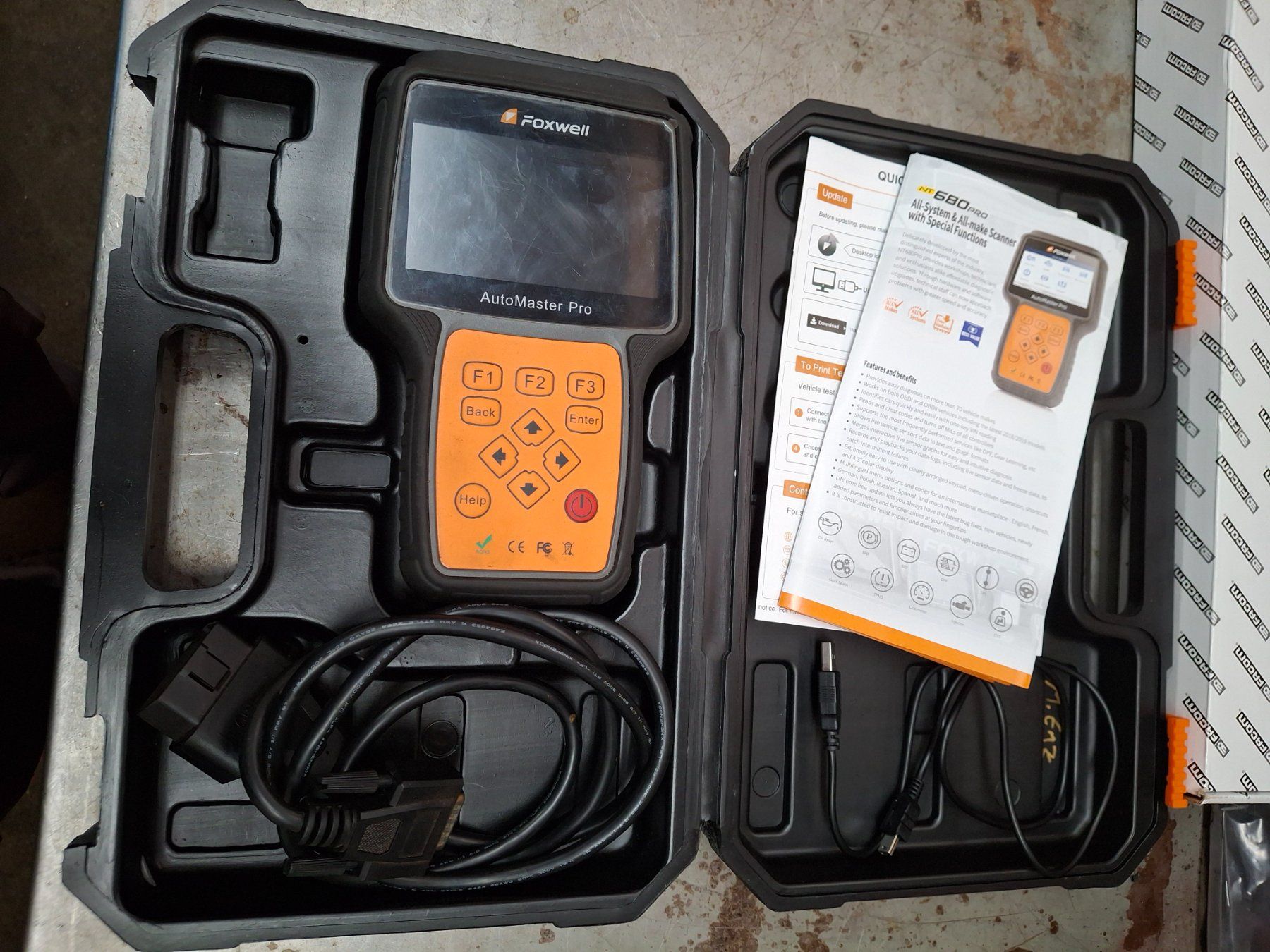 Scanner: Obd 2 diagnosegerät foxwell nt 680  pro – Usato da Giswil venduto da mazdagtr