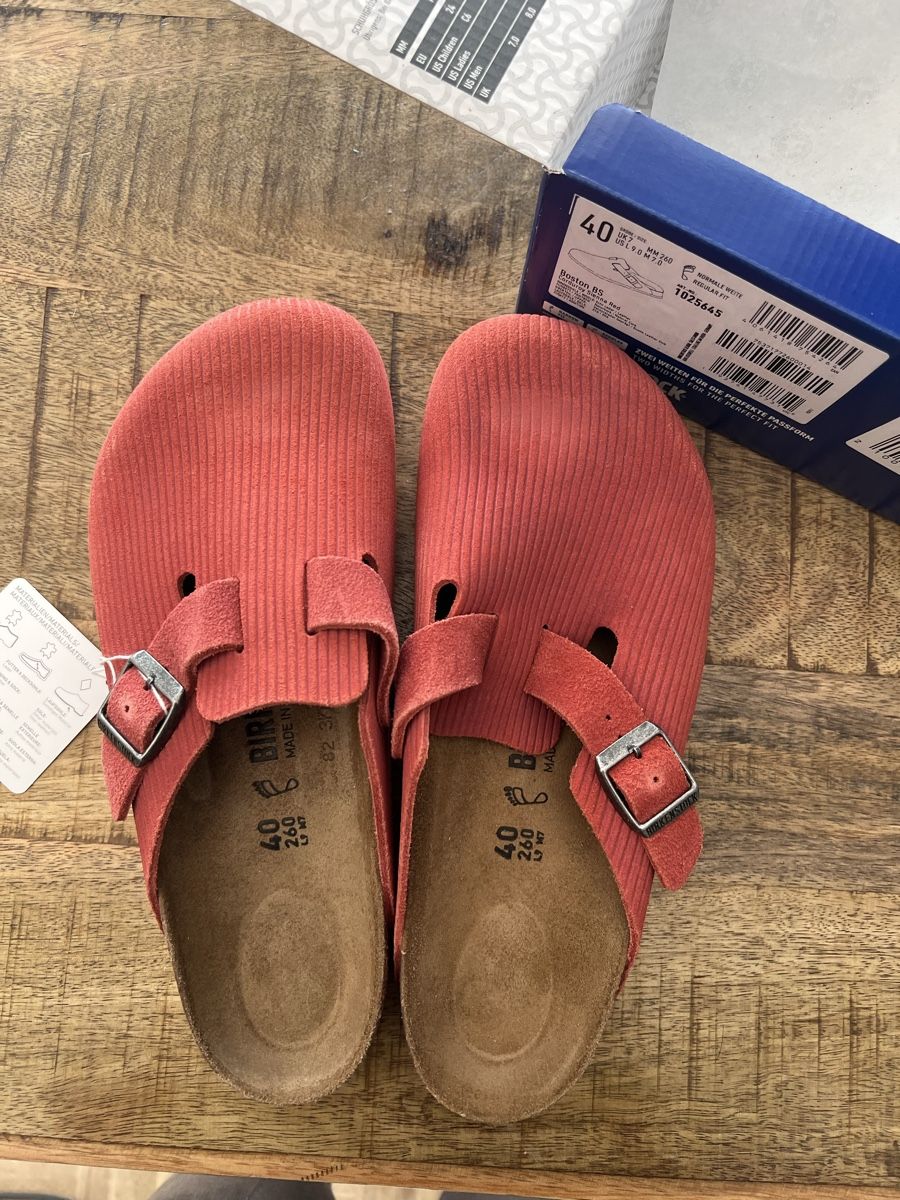 Birkenstock Scarpe da uomo: Birkenstock Boston – Nuovo e nell'imballaggio originale da Gland venduto da Sde_6587