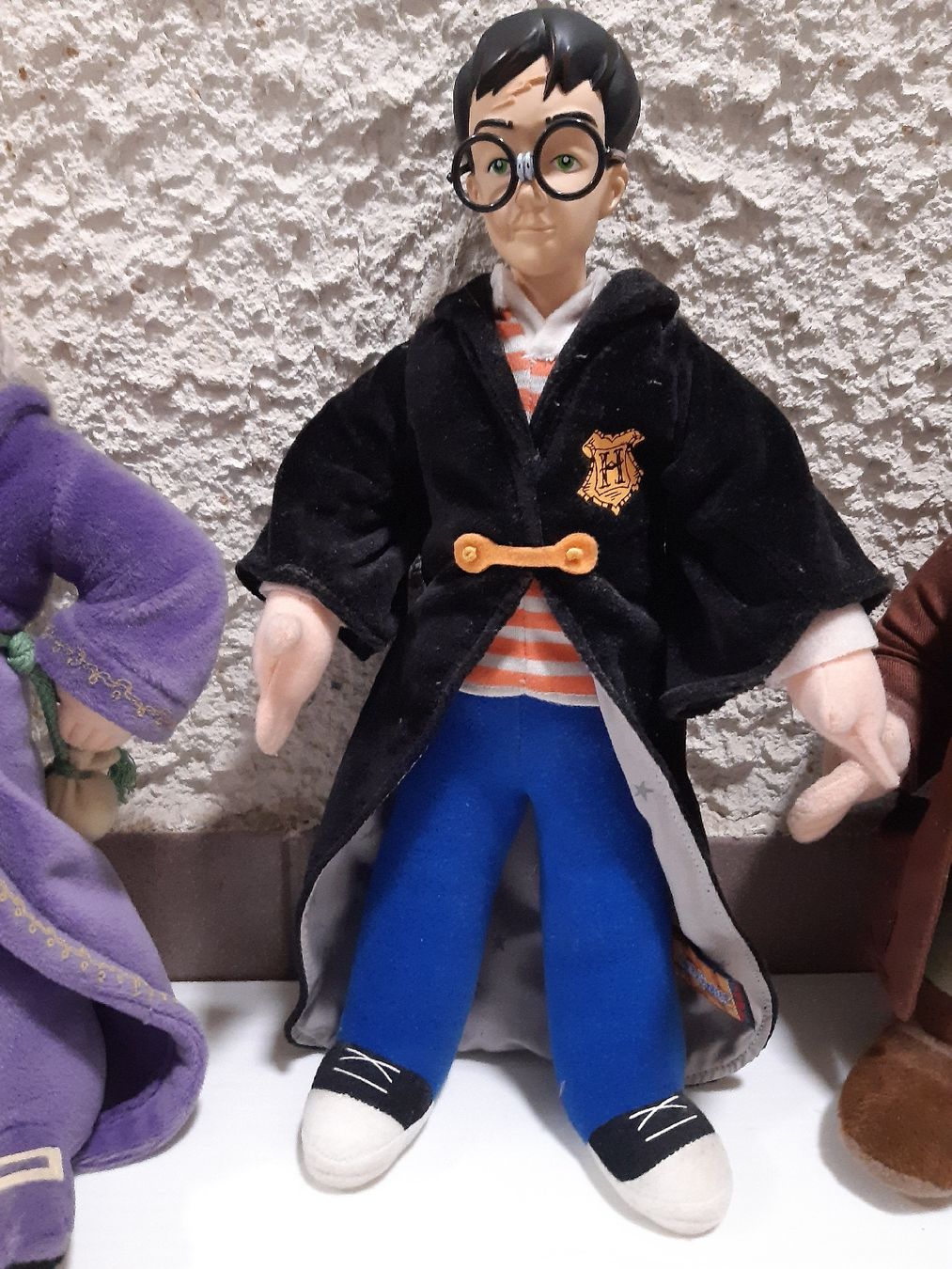 Puppen: Figurines Harry Potter Dumbledore Hagrid Peluches 30cm – Gebraucht aus Genève von dieudedieu 1