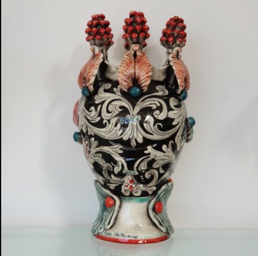 Skulpturen & Statuen: Teste di Moro Caltagirone Hand Made – Neu und originalverpackt aus Höri von ArtelavicaGmbH 2