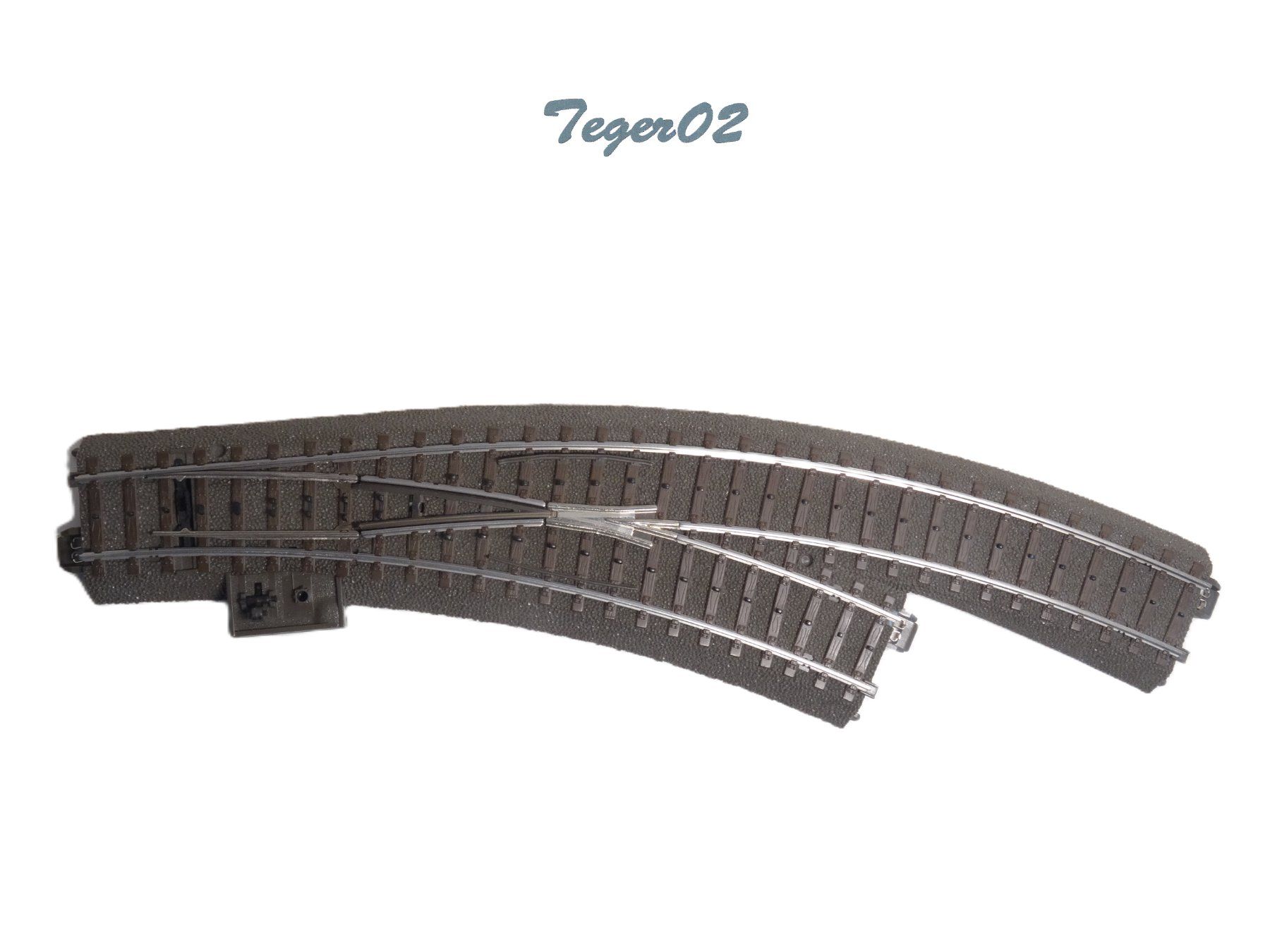Märklin Modellini di ferrovie: Märklin. H0 24672-1 Bogenweiche – Nuovo (secondo la descrizione) da Hochdorf venduto da Teger02