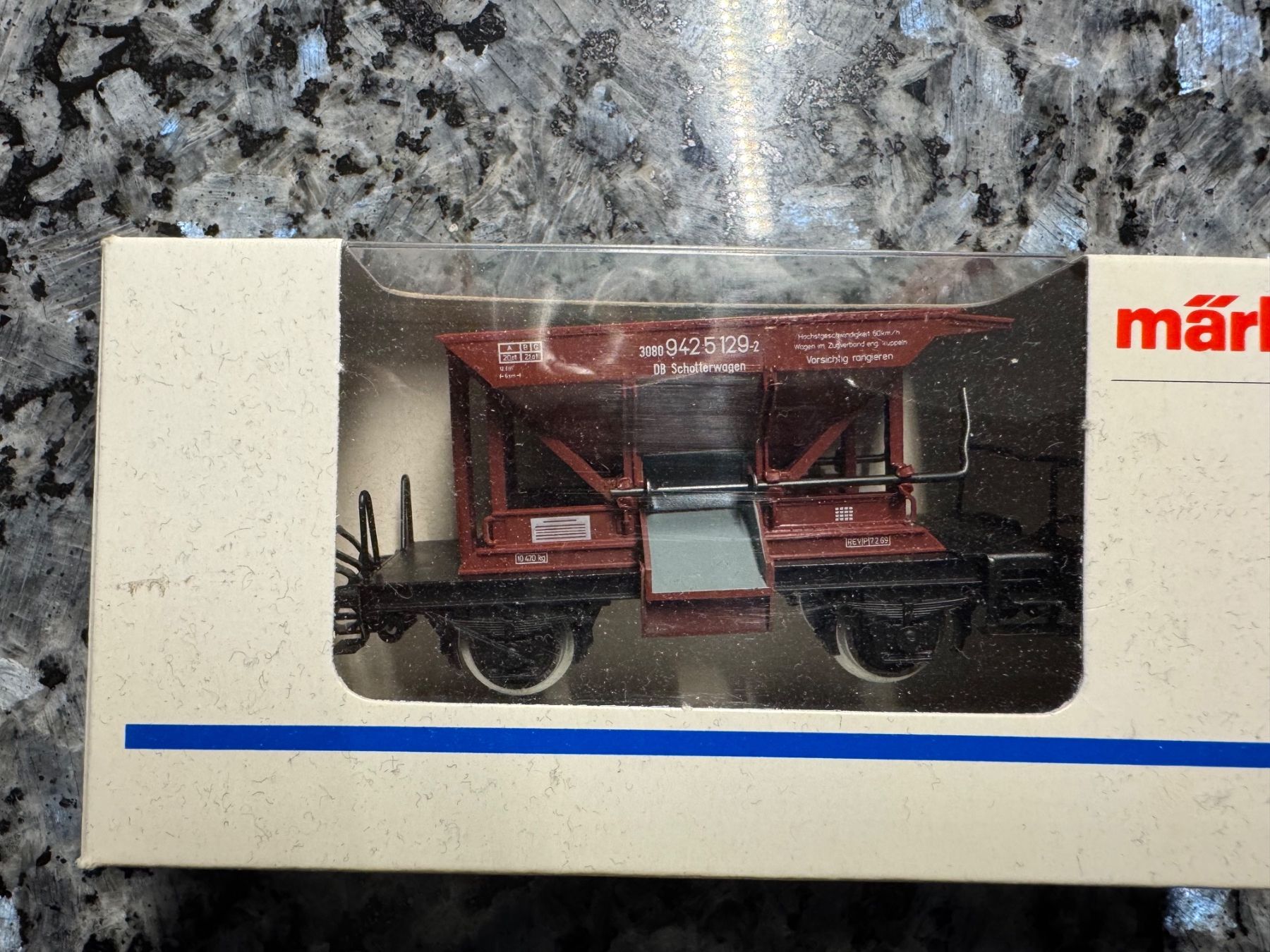 Märklin Modellini di ferrovie: 1 Eisenbahnwagen Märklin – Usato da Bronschhofen venduto da pgds