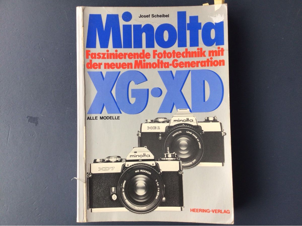 Bücher: Minolta XG XD Ratgeber – Gebraucht aus Schwarzenberg LU von lealea123