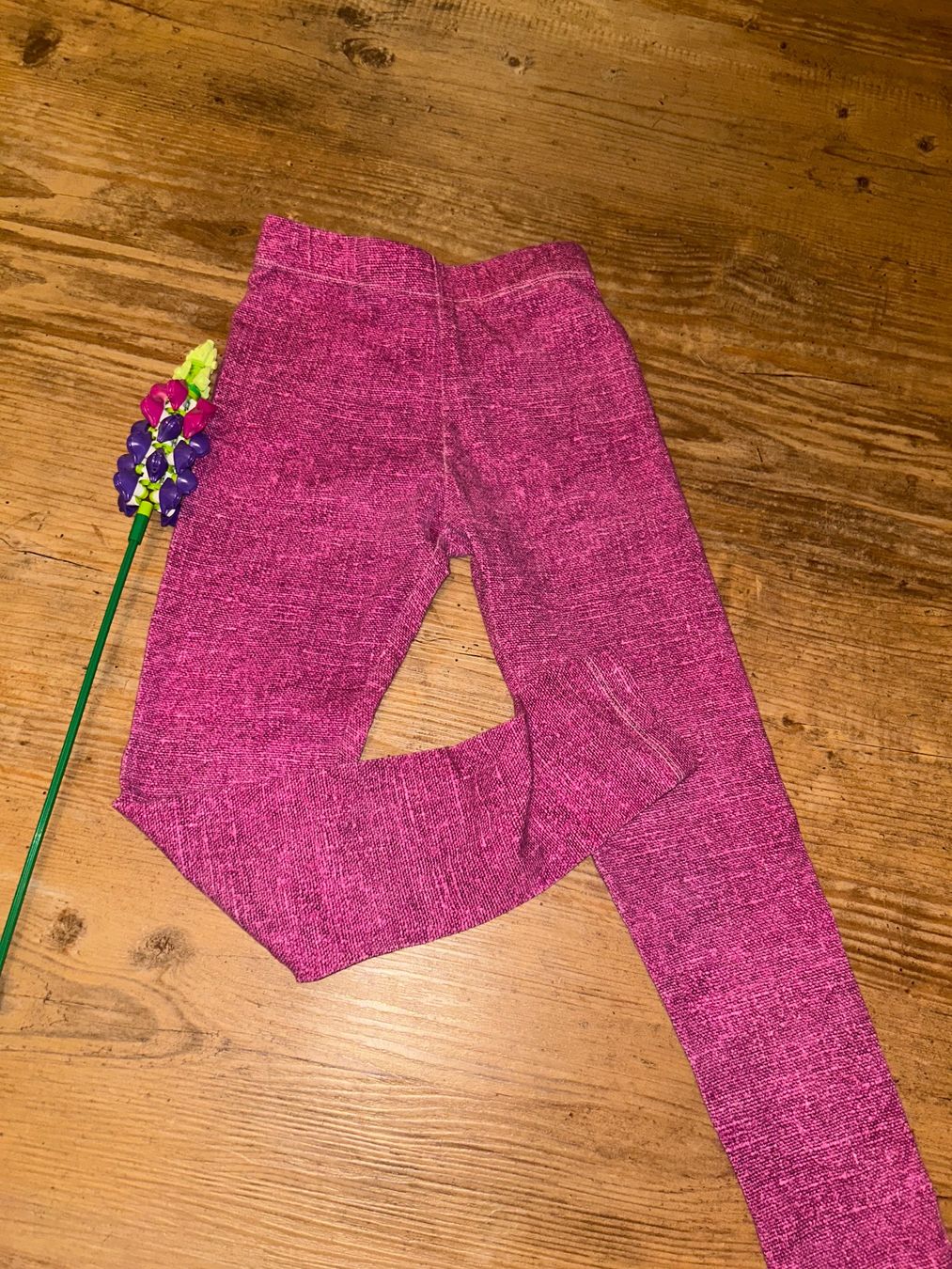 Collants & Leggings: Rosa Leggings 116 Handmade – D'occasion à Safenwil par 2hand_aber_wertvoll