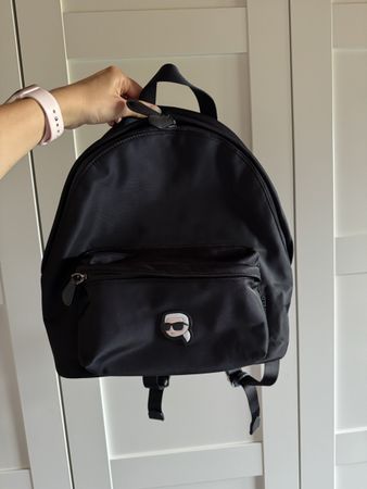 Karl Lagerfeld Rucksack , schwarz, wie neu