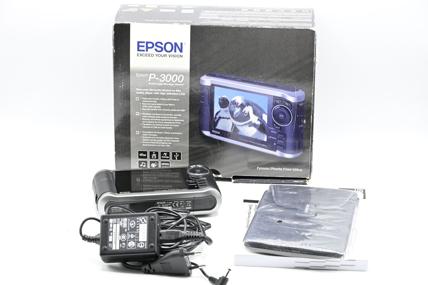 Dischi rigidi: Epson P-3000 - 40GB! – Usato da Bellinzona venduto da CarpiFotoSA 1