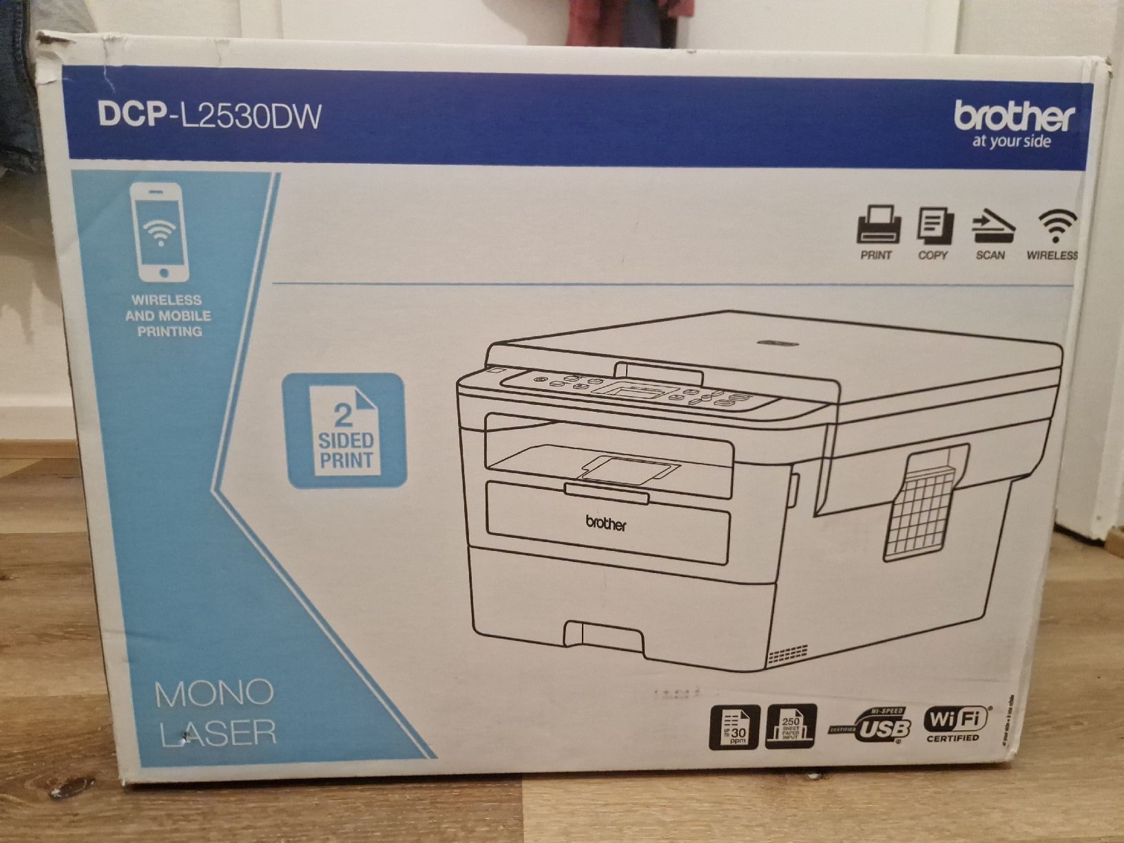 Brother Stampanti: Brother DCP-L2530DW WLAN Laser Multifunktionsdrucker – Usato da Basel venduto da alo_rpl9 5