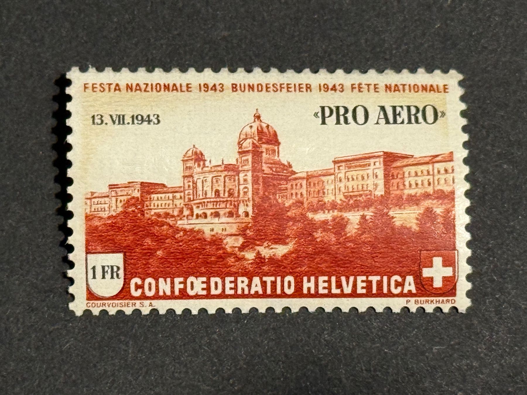 Tutti i francobolli: F36, Schöne Druckverschiebung ungebraucht – Usato da Aarau venduto da hilde47 1
