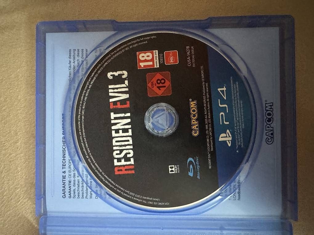 Giochi: Resident Evil 3 Remake Ps4 / Ps5 Spiel – Usato da Winterthur venduto da adr1an 2