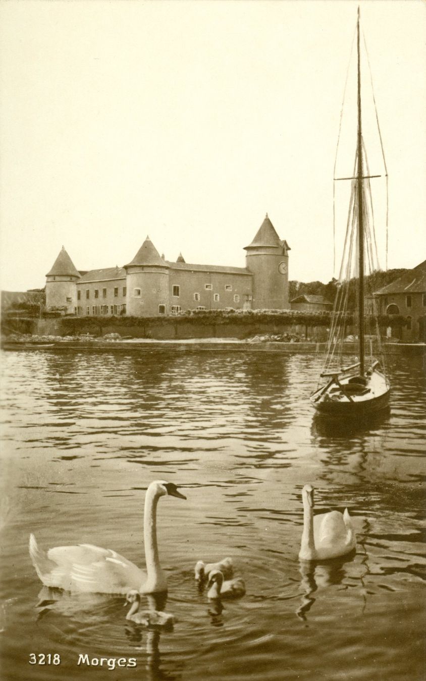 Ansichtskarten: Morges - Le château – Gebraucht aus Chavornay von SupraSenna