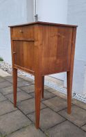 Antik Liseuse / Biedermeier Nachttisch Nussbaumholz 1820er