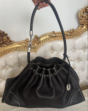 Handtasche Tod's Leder schwarz 
