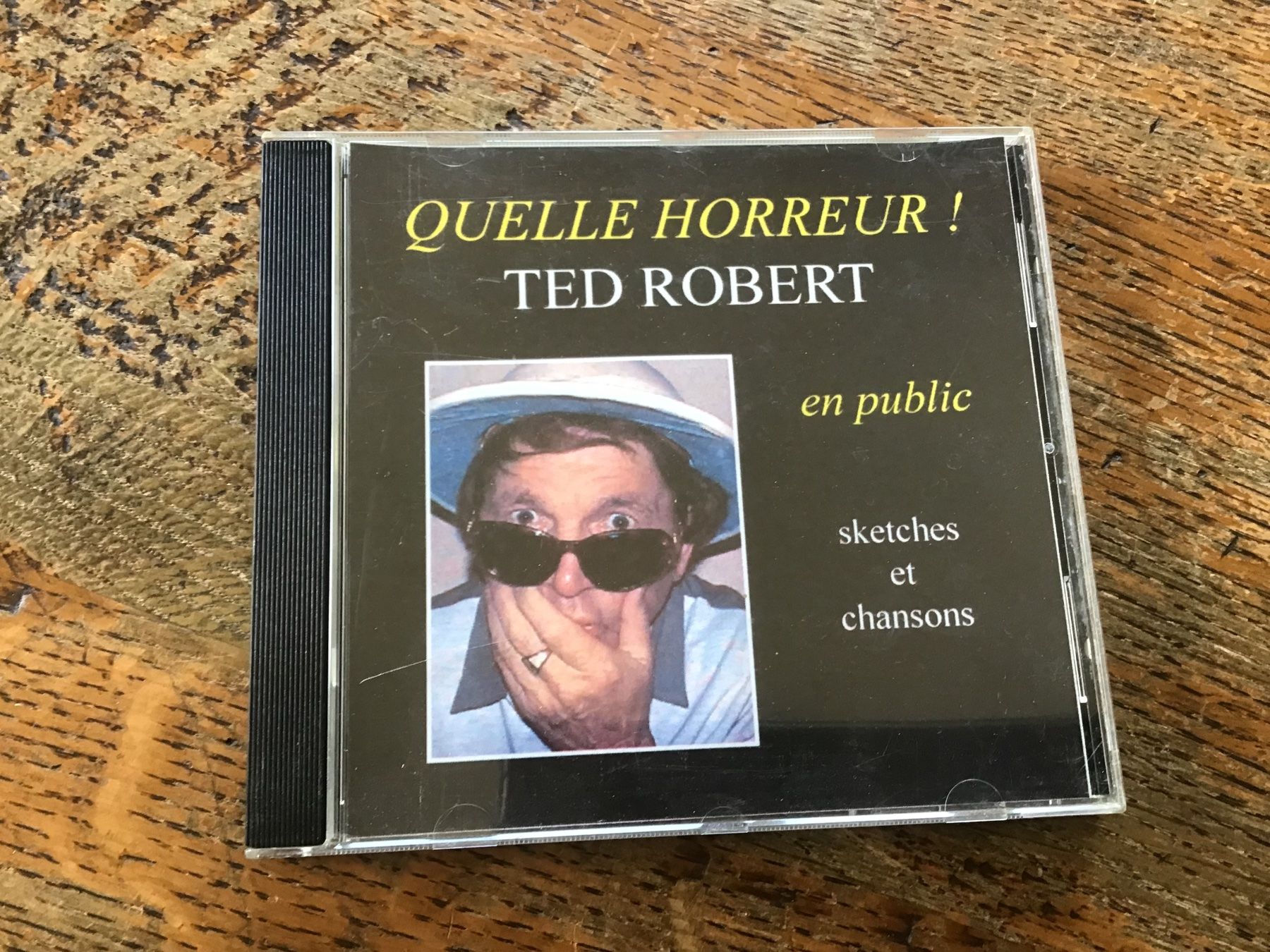 CD: CD Ted Robert Chansons et sketches – Usato da Fully venduto da Ruby97