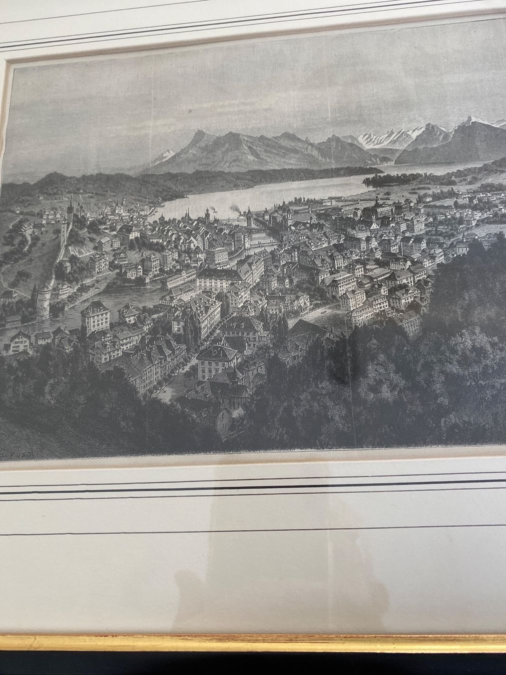 Stiche: Xylographie von Luzern – Gebraucht aus Kriens von Mollinos 2