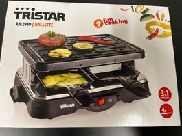 Tristar Raclette-Grill 3in1, 4 Personen, wie neu!