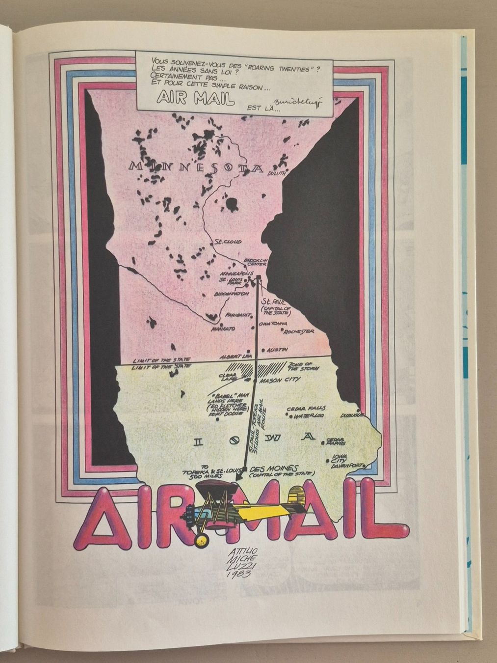 Comics: Air Mail 1 - DB EO 1984 TBE – Gebraucht aus Grand-Lancy von loi_599y 3