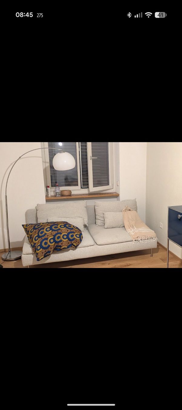 Divani: Stylisches IKEA Söderhamn 3er Sofa Gunnared beige – Usato da Basel venduto da sch_9bgt