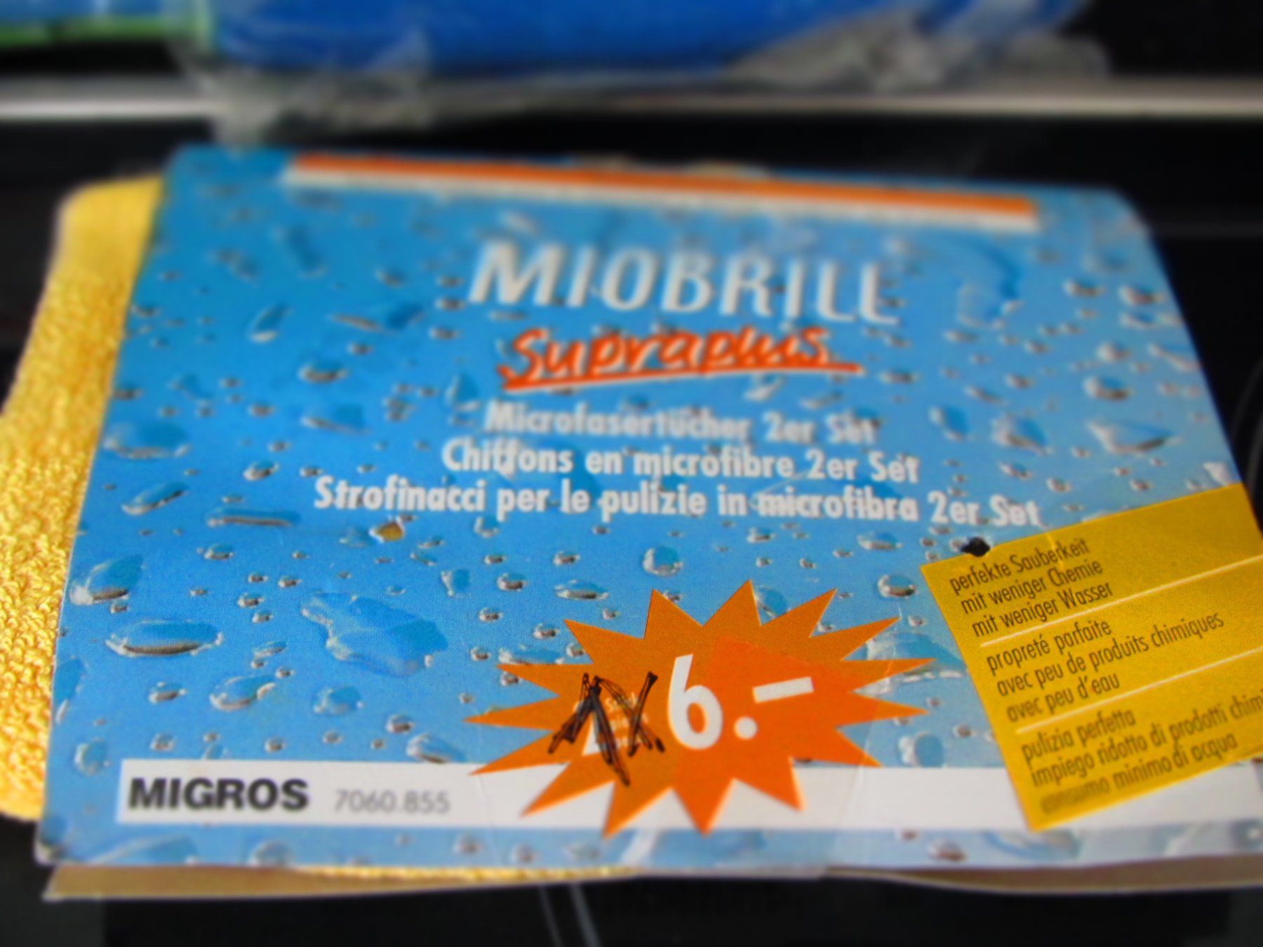 Prodotti per la cura: LOT DE CHIFFONS DE NETTOYAGE. MICROFIBRE NEUFS – Nuovo e nell'imballaggio originale da Murten venduto da Selliot 1
