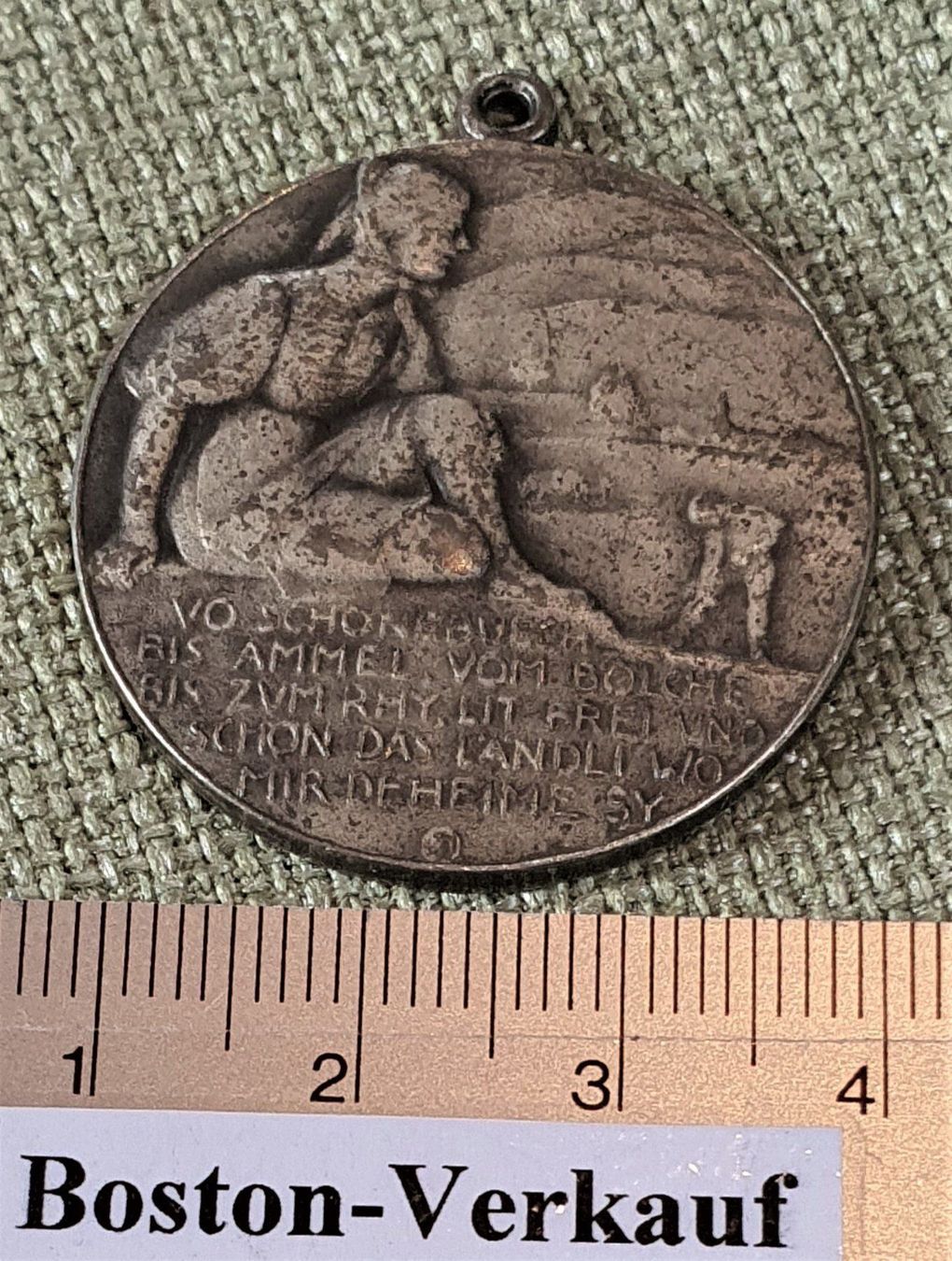 Placchette & Badge: F623 - Anhänger Baselland 1832 - 1932 – Usato da Reinach BL venduto da Boston-Verkauf 2
